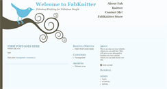 Desktop Screenshot of fabknitter.com